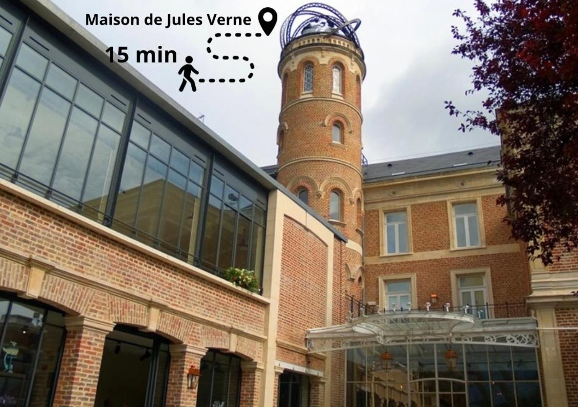 L Amiens Haussmann-Gare-Hortillonnages-Centre-Ville-Wifi المظهر الخارجي الصورة